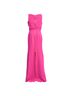 Victoria Beckham 100% Silk Pink  Victoria Beckham V-Neck Maxi Gown Dress in Pink Silk Size 10 - photo 3