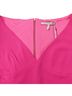 Victoria Beckham 100% Silk Pink  Victoria Beckham V-Neck Maxi Gown Dress in Pink Silk Size 10 - photo 6