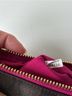 Coach Solid Brown Pink Leather Wristlet One size - photo 10