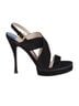 Stuart Weitzman 100% Suede Solid Black Heels Size 9 - photo 1
