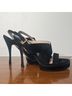 Stuart Weitzman 100% Suede Solid Black Heels Size 9 - photo 4