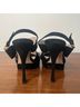 Stuart Weitzman 100% Suede Solid Black Heels Size 9 - photo 6