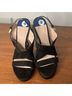 Stuart Weitzman 100% Suede Solid Black Heels Size 9 - photo 3
