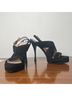 Stuart Weitzman 100% Suede Solid Black Heels Size 9 - photo 5