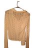 No Comment White Long Sleeve Blouse Size M - photo 2