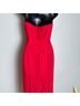 SPANX 100% Pentex Red Cocktail Dress Size XS - photo 6