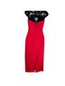 SPANX 100% Pentex Red Cocktail Dress Size XS - photo 2