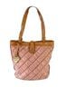 Dooney & Bourke Hearts Solid Pink Tan Bucket Bag One size - photo 1