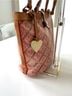 Dooney & Bourke Hearts Solid Pink Tan Bucket Bag One size - photo 4