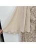 Alex Evenings 100% Polyester Solid Multi Color Tan Gray Cocktail Dress Size 12 - photo 13