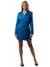 Sugarlips Solid Blue Cocktail Dress Size L - photo 3