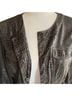 Ruby Rd. 100% Polyester Animal Print Green Black Jacket Size 12 - photo 7