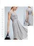 Maeve Solid Silver Cocktail Dress Size S - photo 6