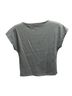 Gap Gray Short Sleeve Blouse Size L - photo 2