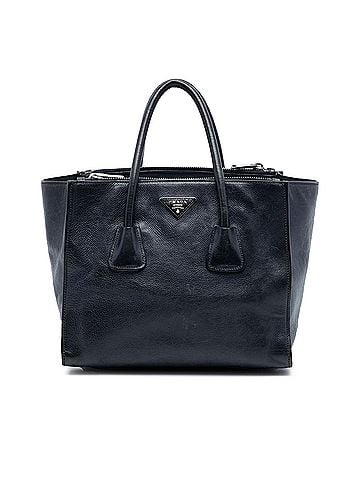Prada Glace Calf Twin Pocket Double Handle Satchel (view 1)