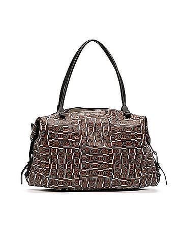 Salvatore Ferragamo Gancini Coated Canvas Tote (view 1)