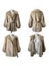American Vintage Ivory Tan Coat Size M - photo 8