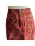 Chico's Aztec Or Tribal Print Orange Black Denim Skirt Size M - photo 5