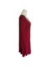 Cleo Solid Red Burgundy Casual Dress Size M - photo 5
