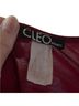 Cleo Solid Red Burgundy Casual Dress Size M - photo 3