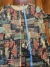 Shana Print Multi Color Long Sleeve Top Size XL - photo 7