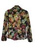 L'Agence Floral Multi Color Long Sleeve Blouse Size XS - photo 2