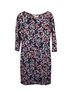 Erdem 100% Other Multi Color Erdem Reese Floral Knee-Length Dress in Multicolor Viscose Size 12 - photo 1