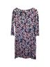 Erdem 100% Other Multi Color Erdem Reese Floral Knee-Length Dress in Multicolor Viscose Size 12 - photo 3