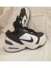 Nike Black White Blue Sneakers Size 9 - photo 6