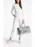 Michael Kors 100% Leather Silver Leather Weekender One size - photo 11