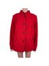 Talbots 60% Viscose 40% Wool 100% Polyester Solid Red Coat Size 14 - photo 1