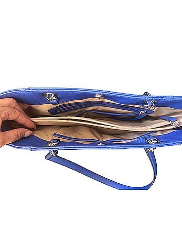 Calvin Klein Leather Tote (view 2)
