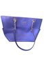 Calvin Klein Blue Leather Tote One size - photo 1