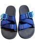 Chaco 100% Synthetic Blue Black Sandals Size 7 - photo 1