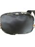 Bioworld 100% Polyester Solid Black Gold Crossbody Bag One size - photo 2