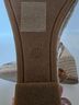 Tory Burch 100% Canvas Tan Black Sandals Size 9 1/2 - photo 3