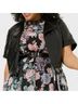 Torrid 100% Polyurethane Black Jacket Size 0X - photo 3