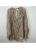 ETRO Paisley Tan Brown Blouse Size XXL - photo 4