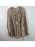 ETRO Paisley Tan Brown Blouse Size XXL - photo 5