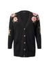 Torrid Floral Black Pink Cardigan Size 0 - photo 1