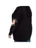 Torrid Floral Black Pink Cardigan Size 0 - photo 2
