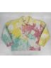 LoveShackFancy 100% Cotton Tie-dye Pink Yellow Jacket Size XS - photo 5