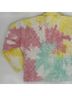 LoveShackFancy 100% Cotton Tie-dye Pink Yellow Jacket Size XS - photo 9