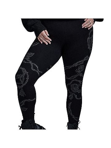 Torrid Nightfall Rose Vine Leggings (view 1)