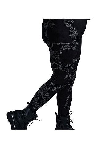 Torrid Nightfall Rose Vine Leggings (view 2)