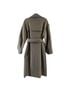 Mango Solid Tan Trenchcoat Size L - photo 2