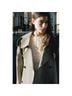 Mango Solid Tan Trenchcoat Size L - photo 4
