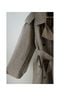Mango Solid Tan Trenchcoat Size L - photo 5