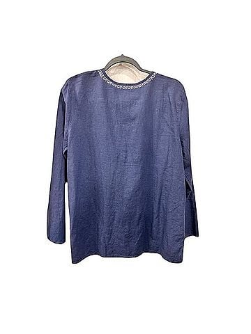 Susan Graver Long Sleeve Blouse (view 2)
