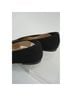 Vivaia 100% Recycled Plastic Solid Black Flats Size EU 42 - photo 4